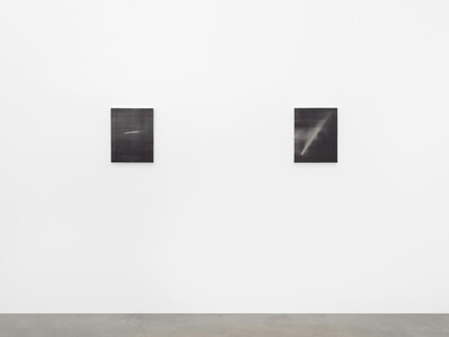 Mario García Torres, Oils, exhibition view. Courtesy of Galleria Franco Noero 