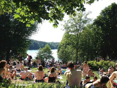 Schlachtensee, Berlino, Germania
