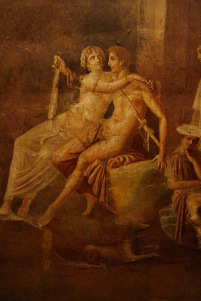 Enea e Didone, Pompei