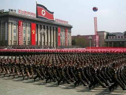 Corea del Norte es uno de los países más militarizados del mundo y se estima que sus Fuerzas Armadas superan ampliamente el millón de efectivos