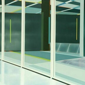 Asmund Havsteen-Mikkelsen, Matrix, 2013, Oil on canvas, 120 x 180 cm