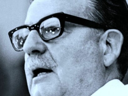 Salvador Allende, presidente chileno entre 1970 y 1973, cuando el sangriento golpe de Estado cercenó su vida