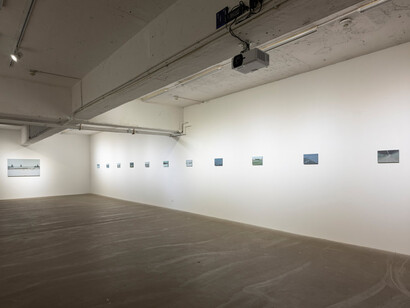 Hazel Wong Mei Yin, Receding scenery, exhibition view. Courtesy of Gallery Exit