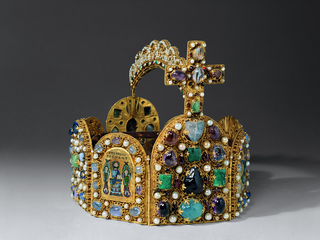 Reichskrone, Replica of Holy Roman Emperor's Crown, lead, Germany, 1913 © Städtische Museen Aachen