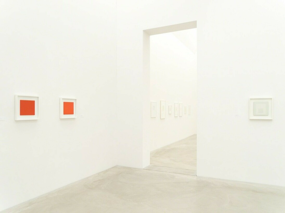 Antonio Calderara, Exhibition view. Courtesy of Kunstmuseum Winterthur