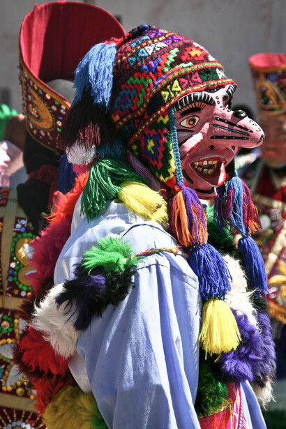 Figuranti durante una processione