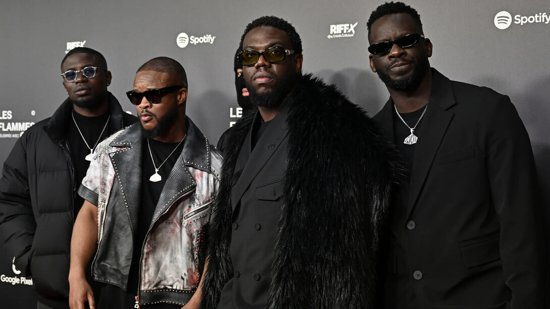 Les Flammes 2023. Le monde du rap et des cultures populaires francophones s’est réuni le 11 mai dernier au théâtre du Châtelet © Zoulerah Norddine/AFP