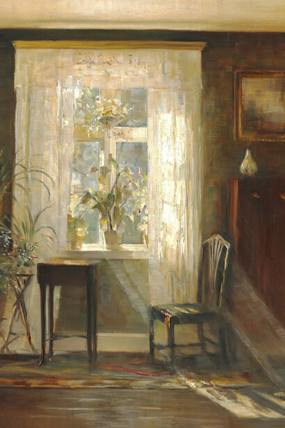 Carl Holsøe, Luz del sol en la sala de estar