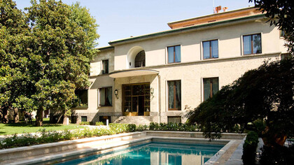 The Villa Necchi Campiglio Façade