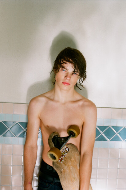 Tyler Udall, Tyler Udall, Wet Milo With Board, 2014, 26” x 18” giclee print, Edition of 3 