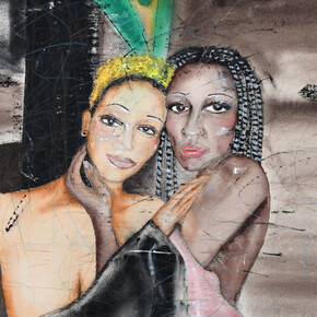 Miles Regis, Fire (detail), 2025. Courtesy of Von Lintel Gallery