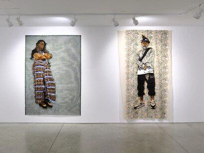 Taking up space: new works by Kandy G Lopez, exhibition view. Courtesy of Aca Galleries