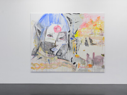 Hans-Jörg Mayer, Post society, exhibition view. Courtesy of Galerie Nagel Draxler