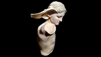 Escultura del dios griego del sueño, Hypnos