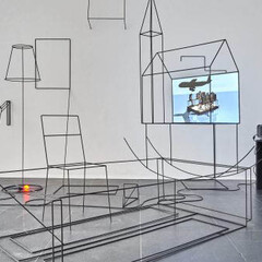 Yves Netzhammer. Courtesy of Frankfurter Kunstverein