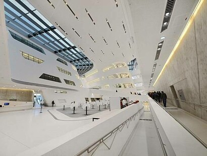 Campus dell'Università di Economia e Commercio di Vienna, Library & Learning Center, Austria