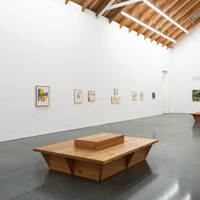 Charlotte Park, The life of forms in color, exhibition view. Courtesy of Parrish Art Museum