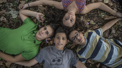 I protagonisti di "Il fiume giovane"