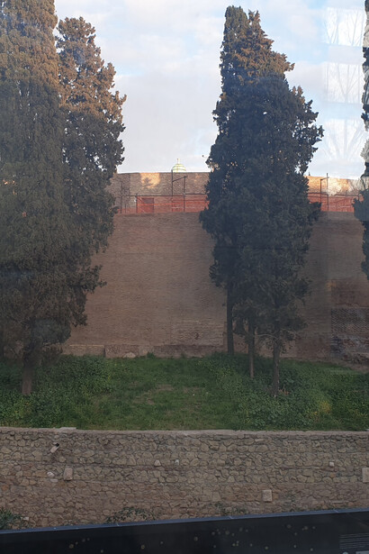 Mausoleum de Augusto, donde se llevaron las cenizas de Tiberio, Roma, Italia
