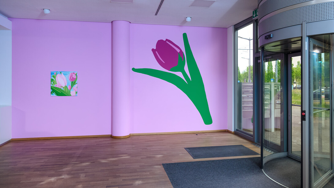 Louis Granet, Grand bol d'air, exhibition view. Courtesy of Zidoun and Bossuyt Gallery