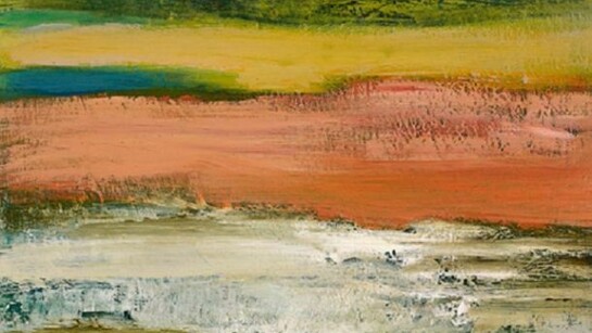 Maja Lisa Engelhardt, The Fifth Day, 2012-2013, acrylic on canvas, 19 × 13 inches
