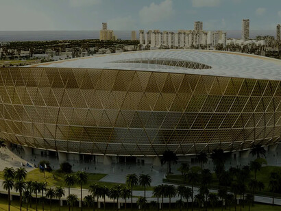 Estádio Lusail para as finais da Copa do Mundo Qatar 2022, em Lusail, Qatar