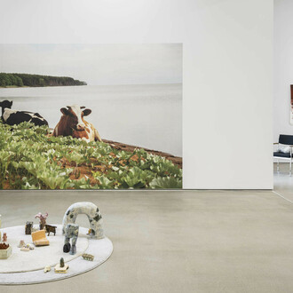 Harry Hachmeister, Jetzt weiß ich wo das Taxi ist und werde nicht mehr danach suchen, ausstellungsansicht. Mit freundlicher genehmigung der G2 Kunsthalle