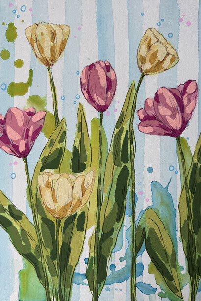 Ensemble, artwork in exhibition (detail). Courtesy of Jackson Junge Gallery