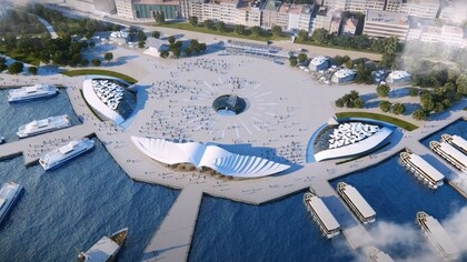 The Kabataş square and Transfer Center Project, Istanbul, Turkey