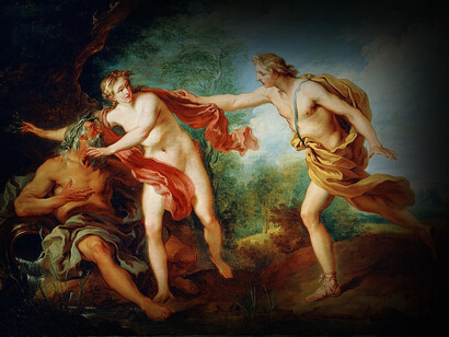 'Apolo y Dafne' (siglo XVIII) de François Lemoyne