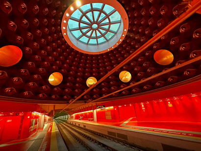 Stazione Chiaia - Monte di Dio della linea 6 della Metropolitana di Napoli, Italia