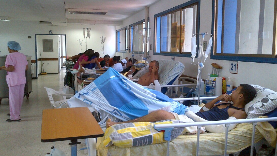 Sala de un hospital venezolano