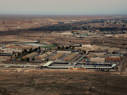 La base militar estadounidense Al Assad en Irak