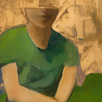 Carolina Convers, Green illusion, 2025. Cortesía de Beatriz Esguerra Art