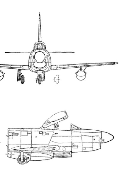 North American Aviation F-86 Sabre. Courtesy of Pearl Harbor Aviation Museum