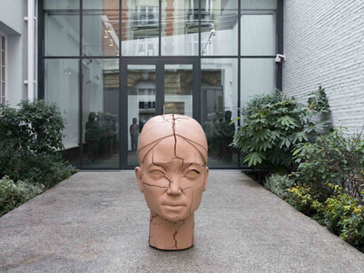 Vue de l'exposition "Contemporary Archeology ", Galerie Templon, Bruxelles 
