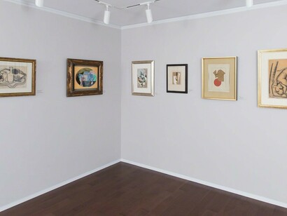 Cubist Perspectives, Exhibition view. Courtesy of Rosenberg & Co.