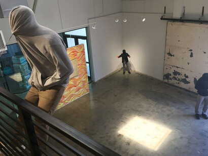 Rubber Time, Exhibition view. Courtesy of Fabien Castanier Gallery