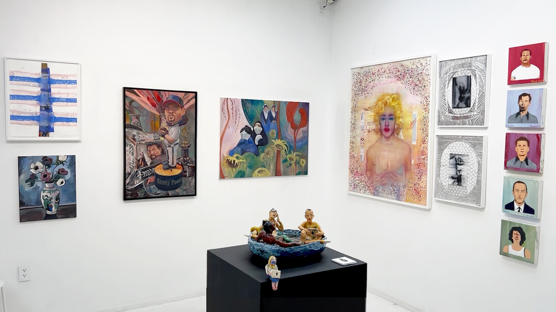 Exhibition View, Holy Fame. Courtesy of Space 776 Gallery