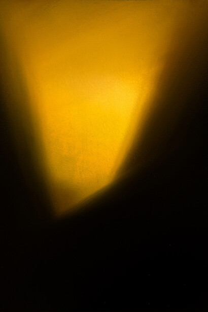 Yellow Glowing, 2019, Oil on canvas, 70x50cm