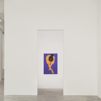 Seung Ah Paik, Suspended landscapes, exhibition view. Courtesy of Bortolami