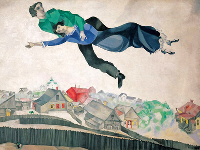 Marc Chagall, Sobre la ciudad