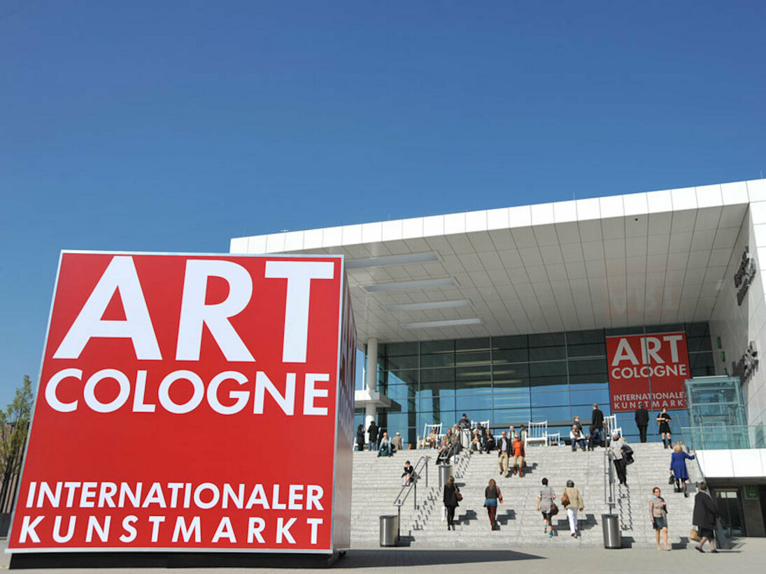 The entrance of Art Cologne
