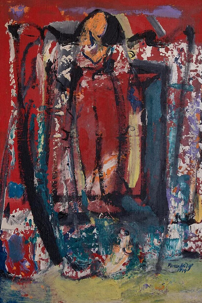 Rossella Matamoros Jiménez, Abstracción, 1994