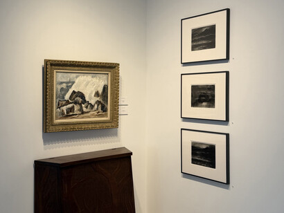 Emily Nelligan, Cranberry island, exhibition view. Courtesy of Alexandre Gallery