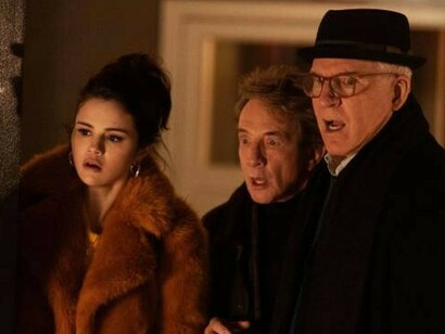 Only murders in the building, starring Selena Gomez, Steve Martin, and Martin Short