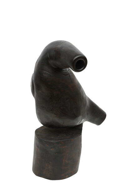 Wang Keping, Bird,1989, Chestnut. Courtesy of  10 Chancery Lane Gallery