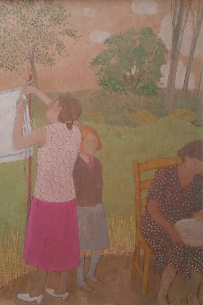 William Graham, Hanging out the washing