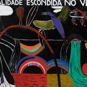 Sem título [Untitled], 2016, acrílica sobre madeira [acrylic on wood]. Ed.: única [unique]
150 x 220 cm. Courtesy of Casa Triangulo 