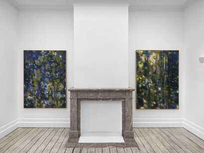 Carole Ebtinger, Sentir - de quelle couleur cela peut il être ? Exhibition view. Courtesy of Nino Mier Gallery
